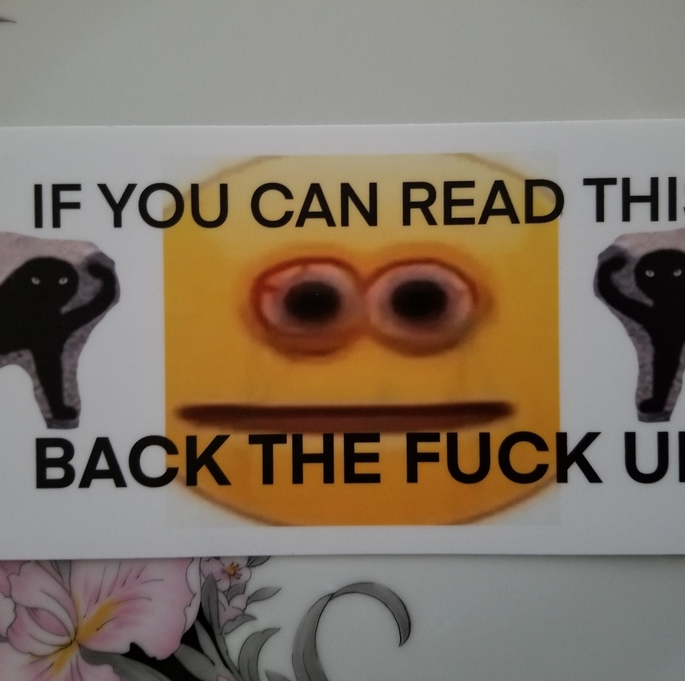 Meme Bumper Sticker